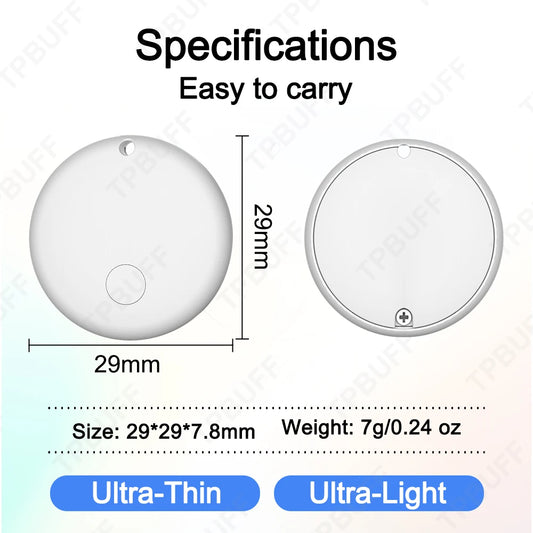 Localizzatore GPS Mini — Compatibile con Android e Google Find My — Per Auto, Bici e Altro