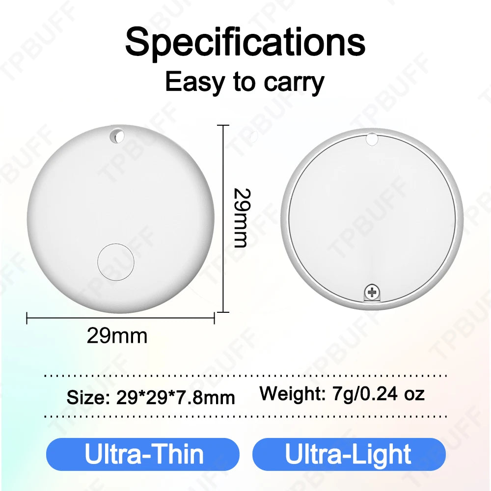Localizzatore GPS Mini — Compatibile con Android e Google Find My — Per Auto, Bici e Altro