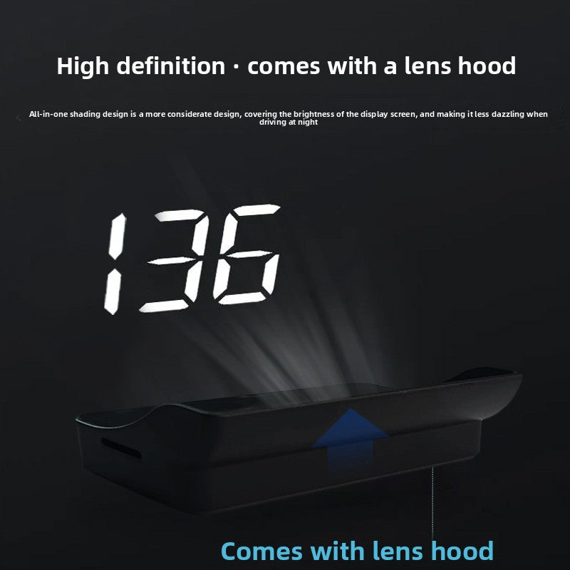 🚗 HUD Head-Up Display Auto GPS OBD Olografico 360°