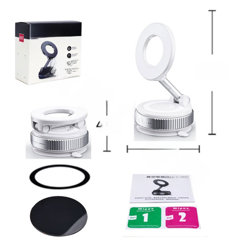 Supporto Auto Magnetico Universale | Ventosa & Nano Suction | Rotazione 360° | iPhone & Android
