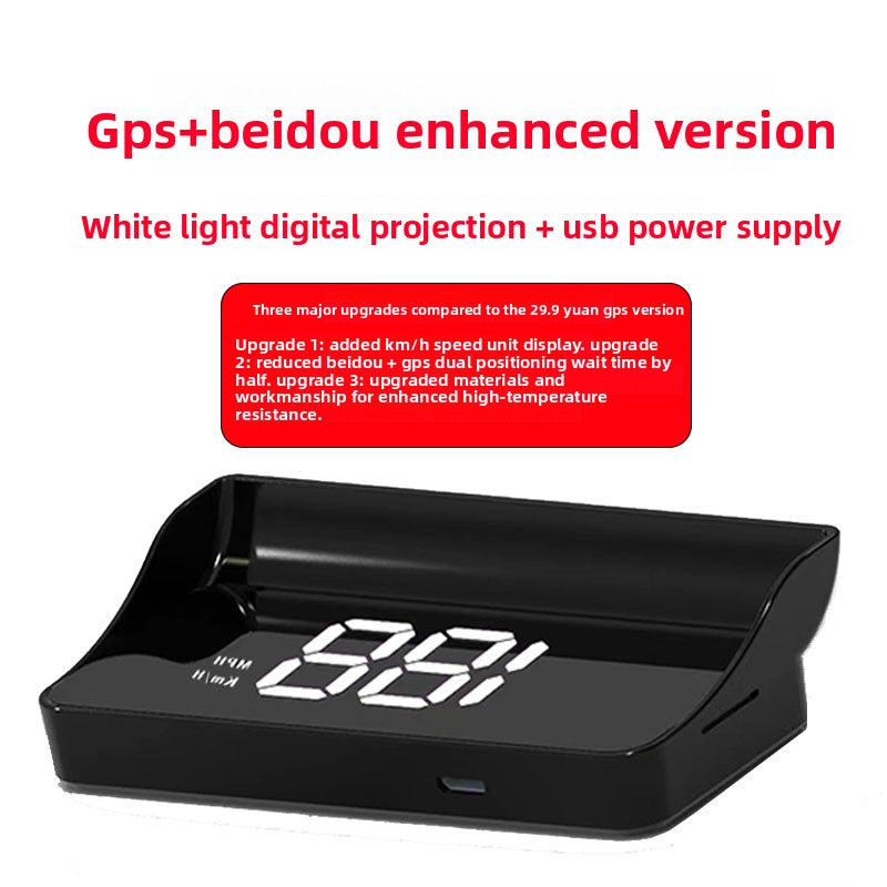 🚗 HUD Head-Up Display Auto GPS OBD Olografico 360°