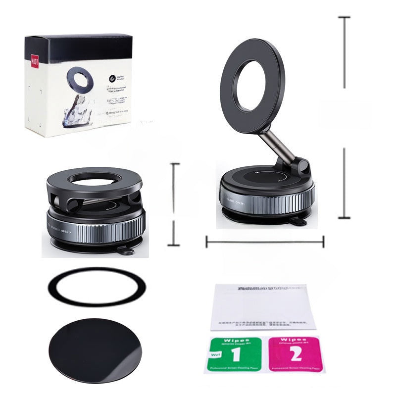 Supporto Auto Magnetico Universale | Ventosa & Nano Suction | Rotazione 360° | iPhone & Android