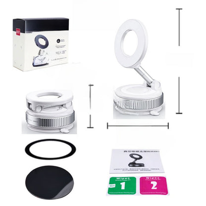 Supporto Auto Magnetico Universale | Ventosa & Nano Suction | Rotazione 360° | iPhone & Android